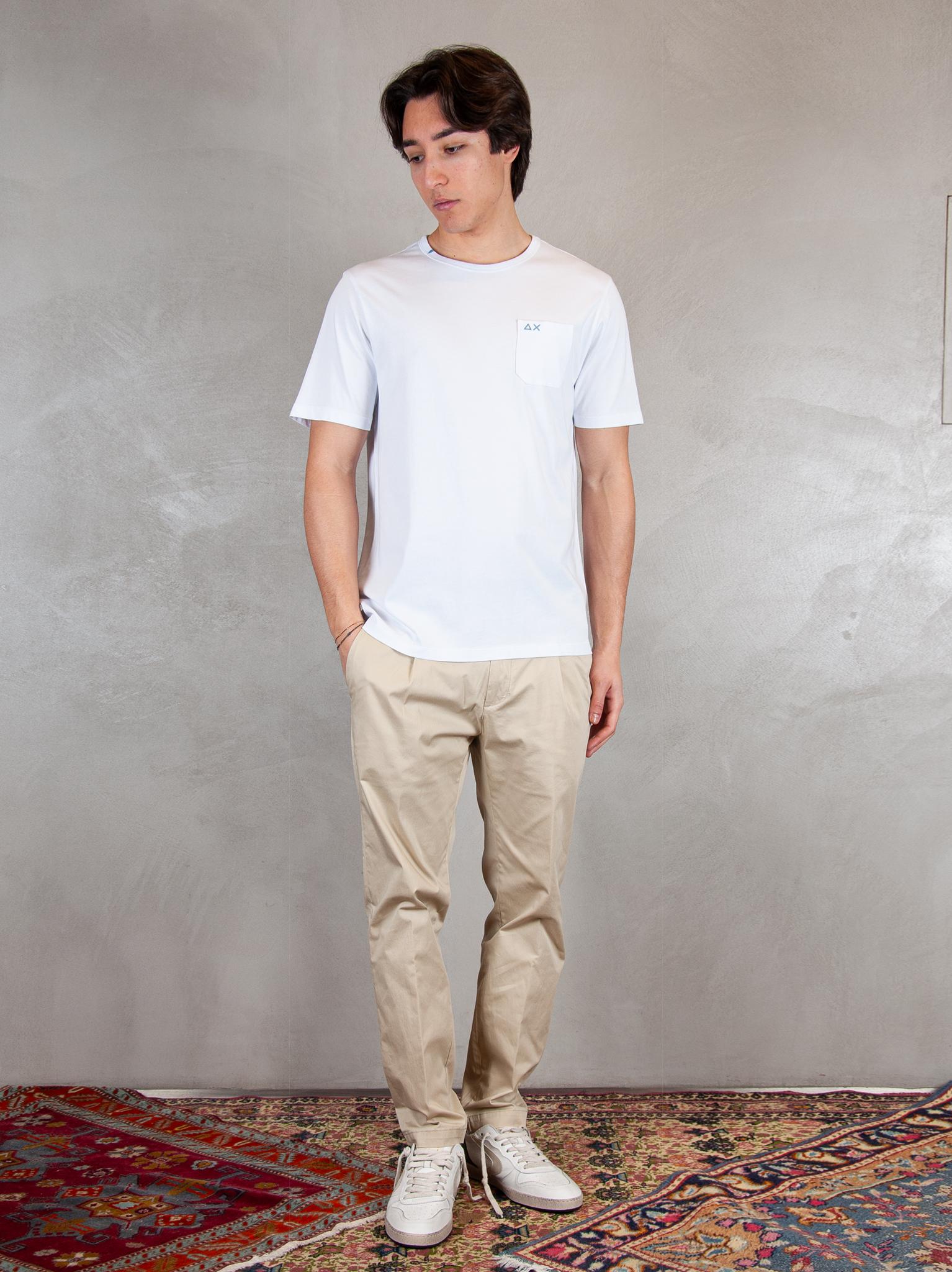 Sun68 T-shirt Taschino T36101 01 Sun68 