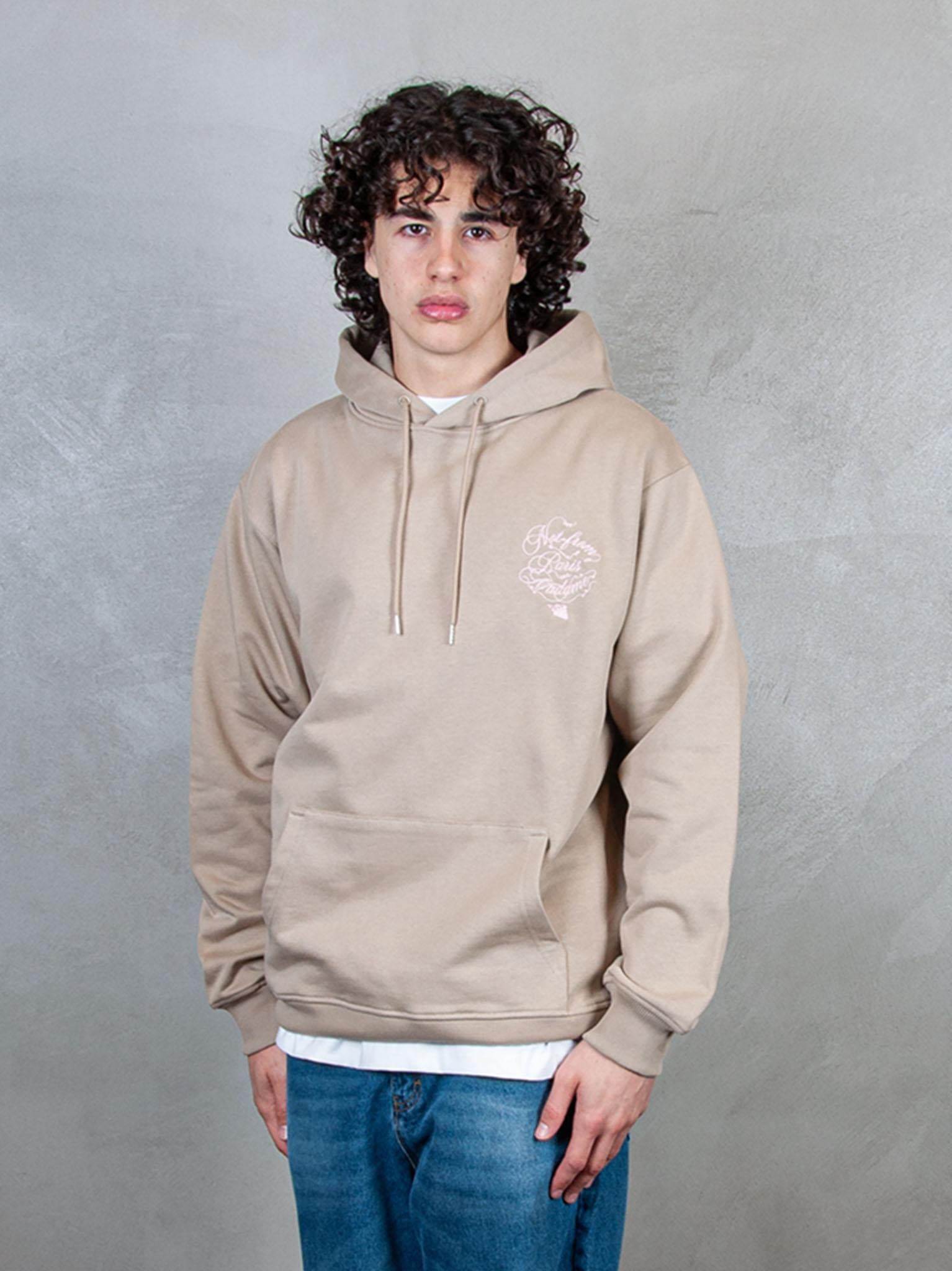 Drôle De Monsieur Felpa Le Hoodie Slogan Vignes HO175-CO127 BG Drôle De Monsieur 