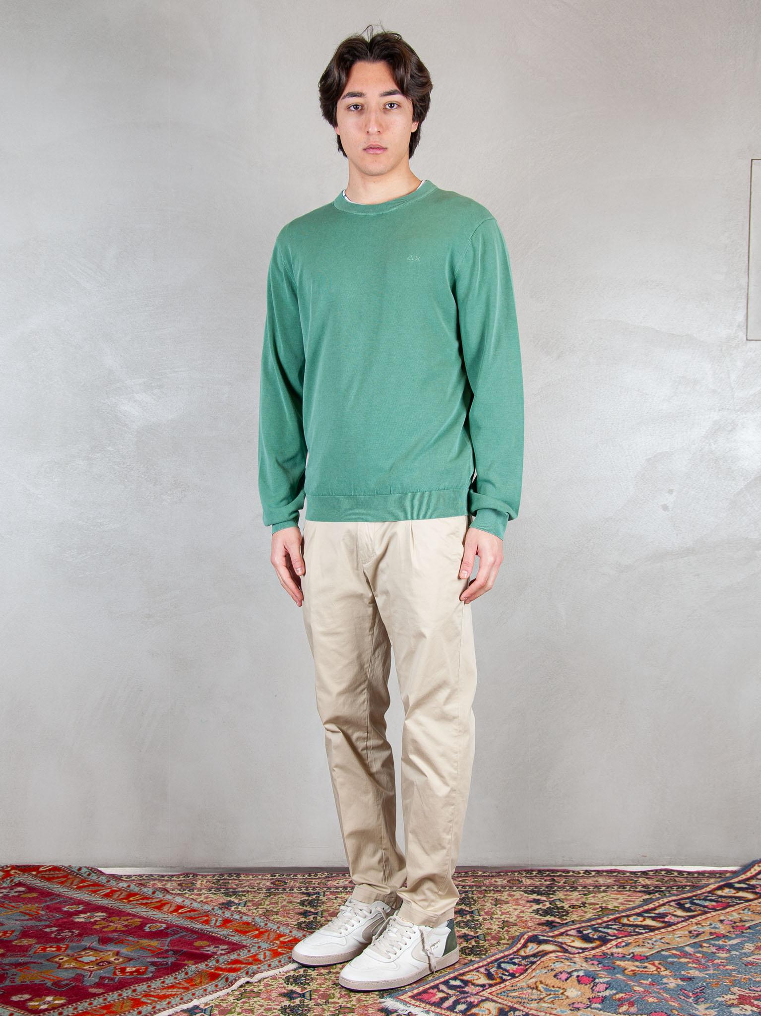 Sun68 Maglia Girocollo Stone Washed K36126 95 Sun68 