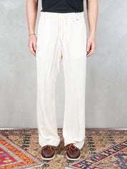 I'M Brian <BR/>Pantalone Coulisse PA3696 PANNA I'm Brian 
