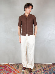 I'M Brian <BR/>Pantalone Coulisse PA3696 PANNA I'm Brian 