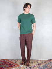 Seinse Pantaloni <BR/>Coulisse Lino PSE1527 MOKA Seinse 
