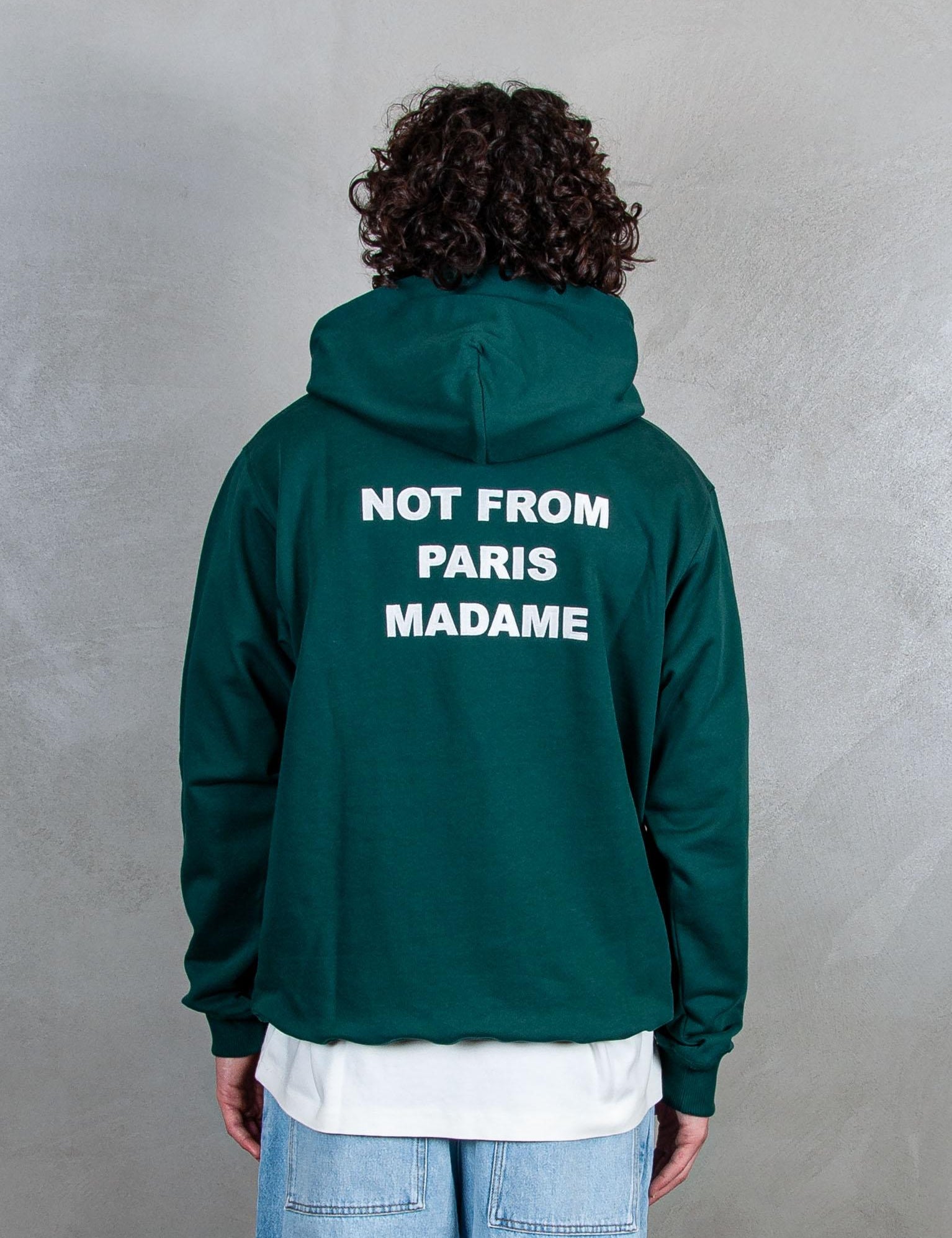 Le Hoodie Slogan HO162-CO127 DGN Drôle De Monsieur 