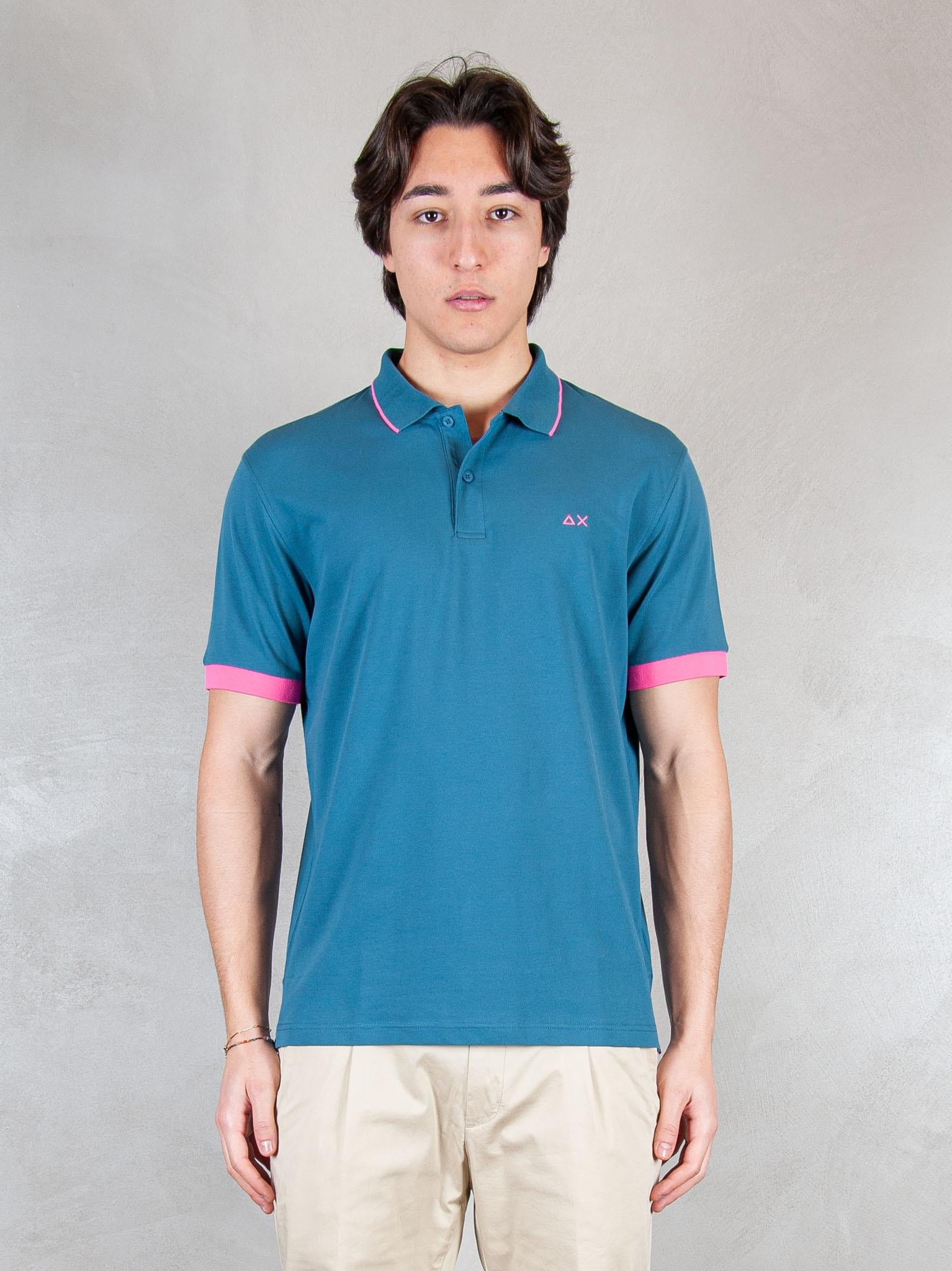 Sun68 Polo Fluo A36120 80 Sun68 