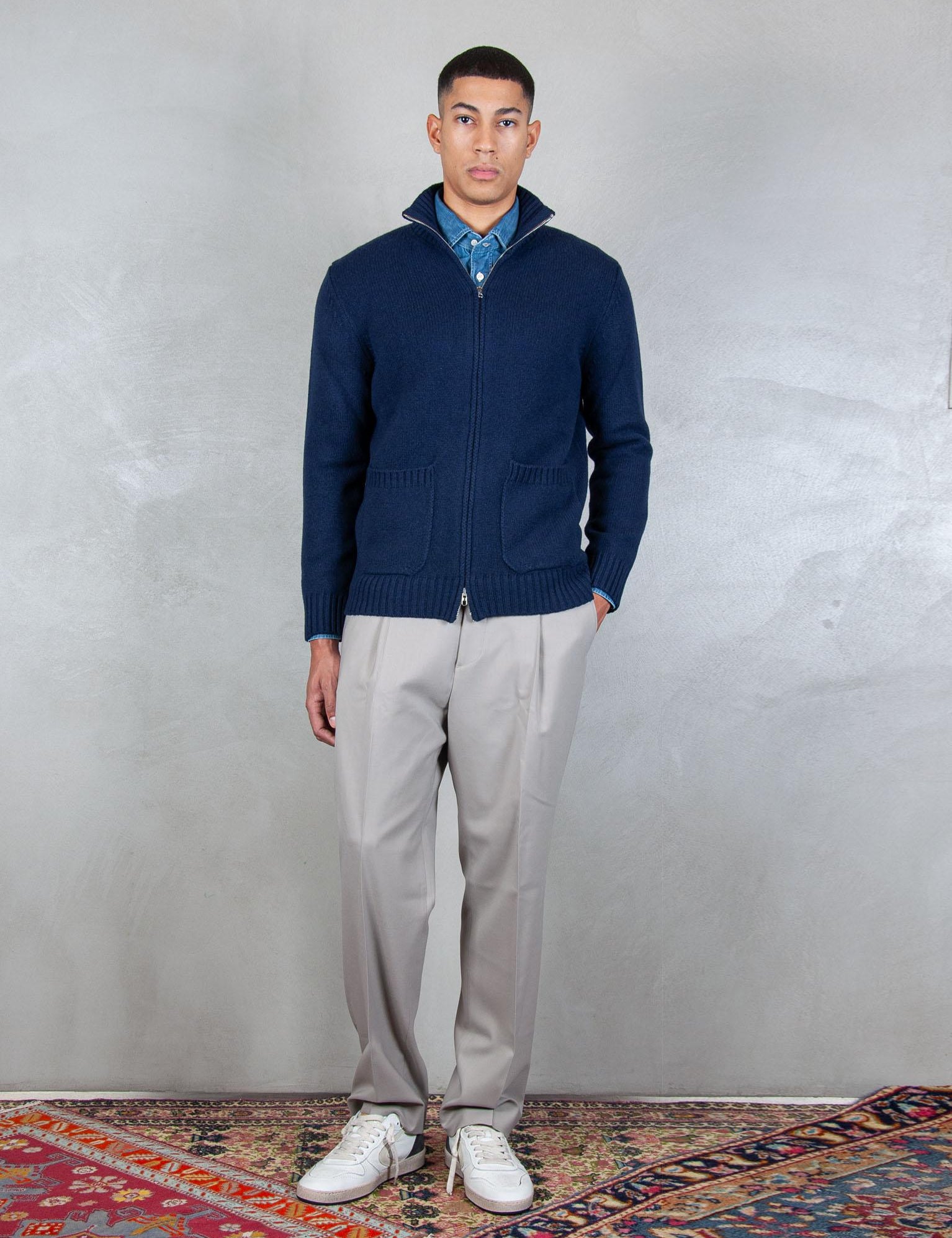 >Giubbotto Zip Tokyo LG1238 90 Luigi Gentile 