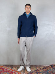 Luigi Gentile Maglia <BR/>Giubbotto Zip Tokyo LG1238 90 Luigi Gentile 