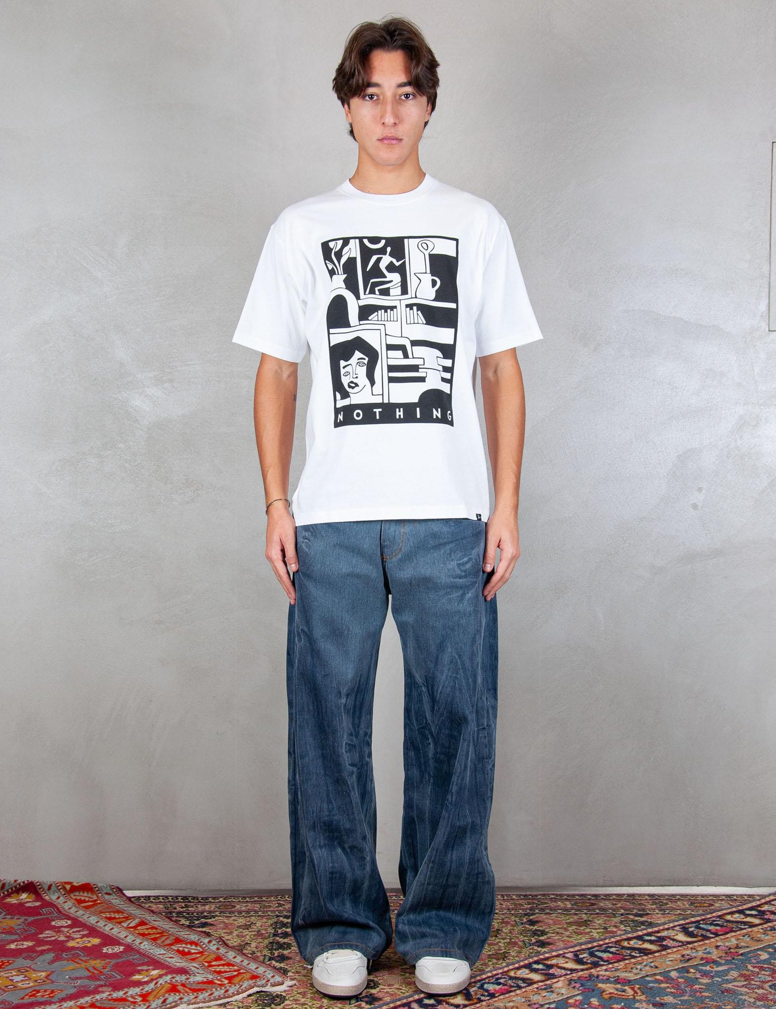 >Our House tee 54200 WHITE Parra 