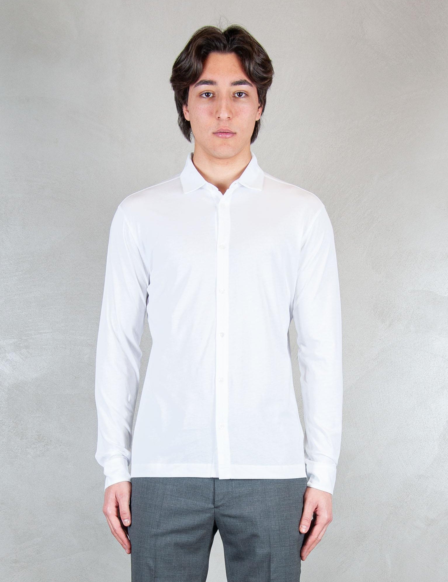 >Camicia Cotone Pima DK17109 BIANCO Raphael - Dkt 