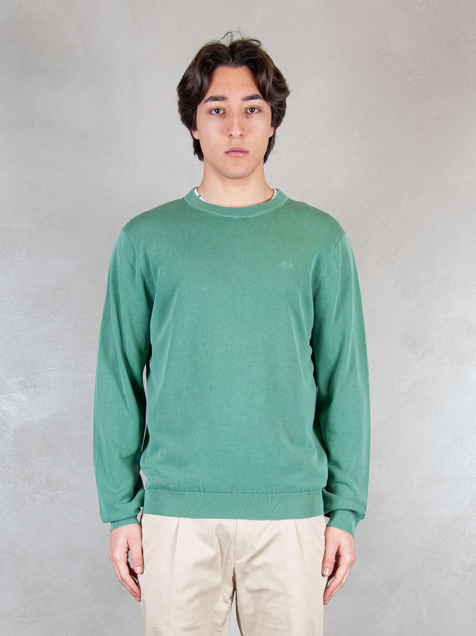 Sun68 Maglia Girocollo Stone Washed K36126 95 Sun68 
