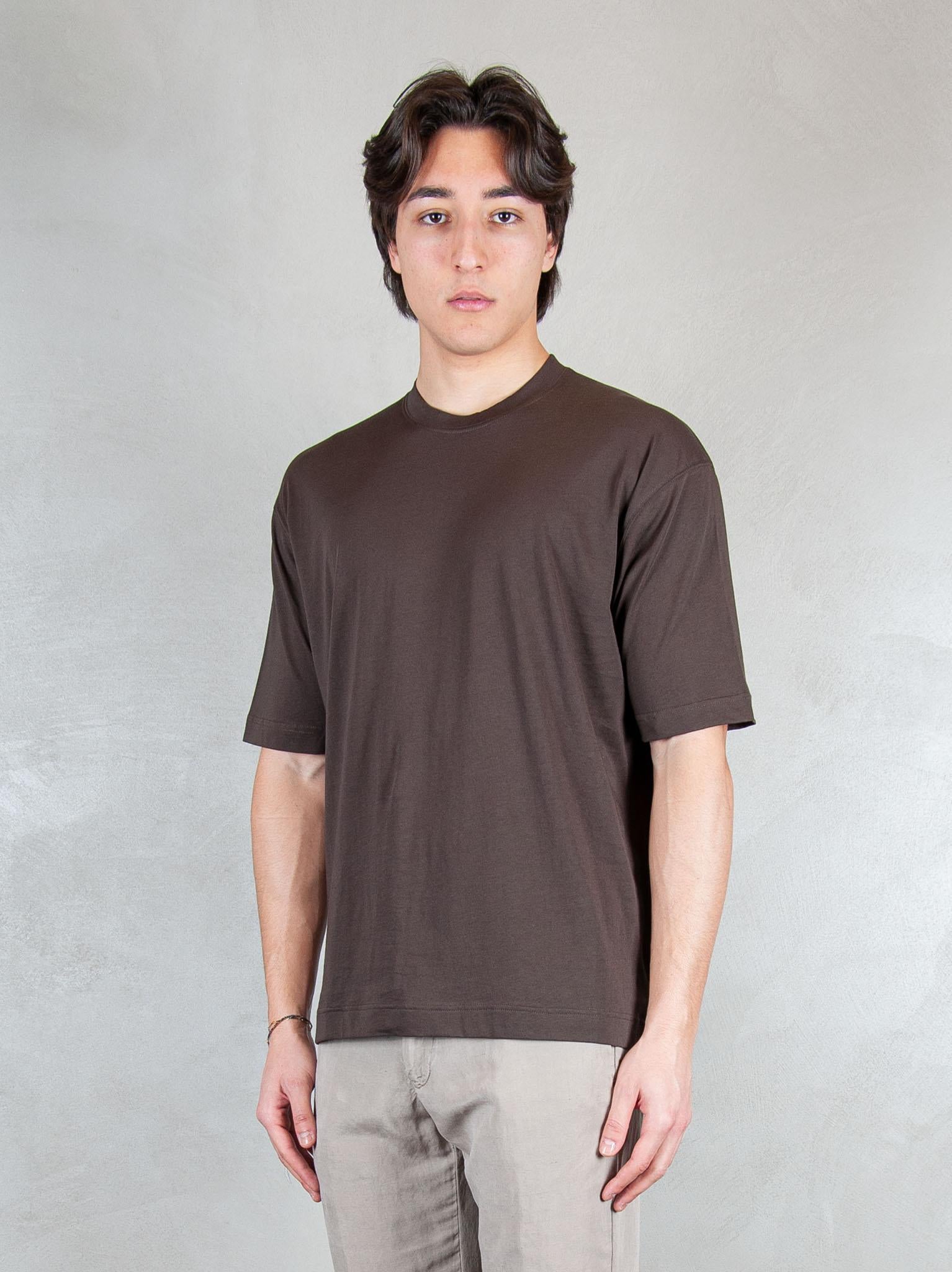Raphael1966 Tshirt Basic Cotone Pima DK17106 MORO Raphael - Dkt 