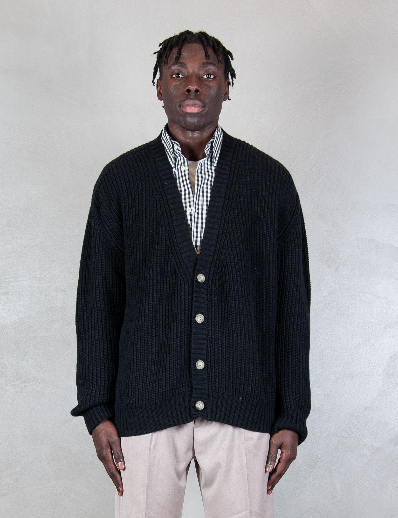 >Toledo cardigan TOLEDO CARDIGAN NERO Hi Five 