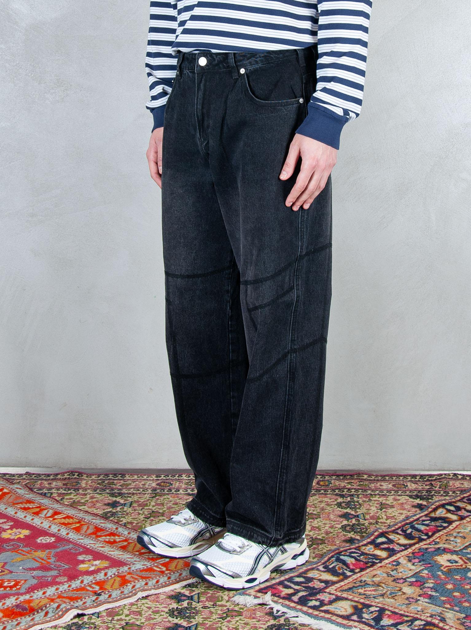 Parra Jeanst Moto stitcher 55180 BLACK Parra 
