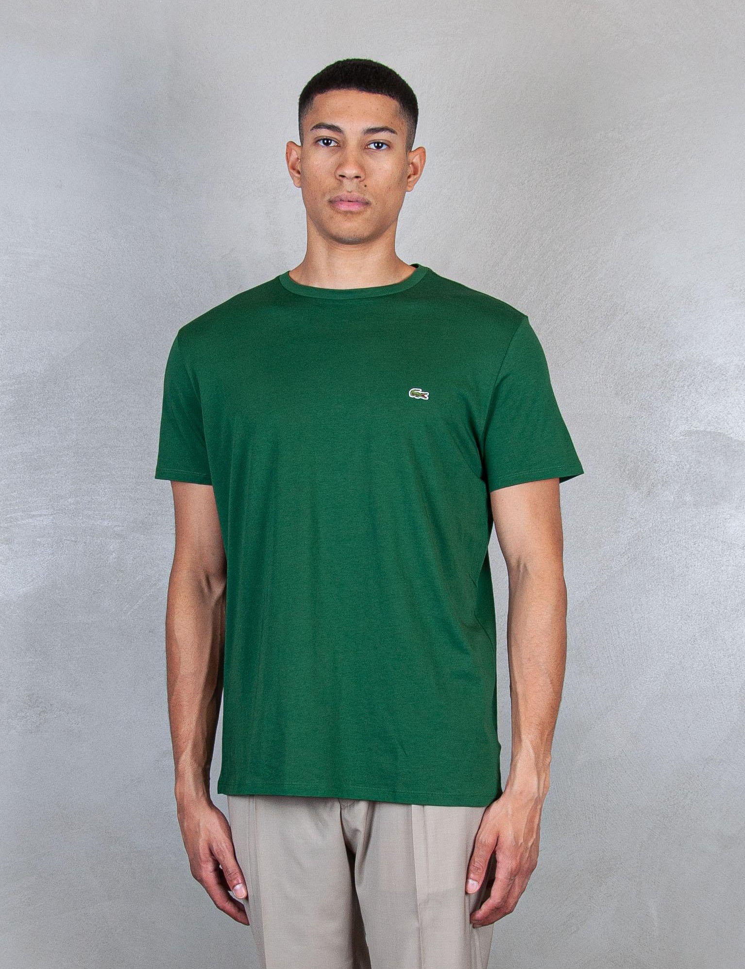T-Shirt in cotone Pima TH6709 132 Lacoste 