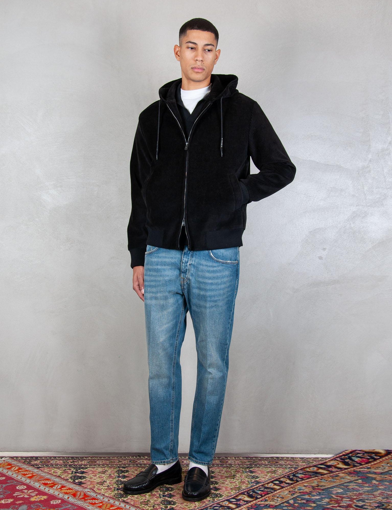 >Giubbotto Velluto costa Francese CN4965 G0001 Circolo 