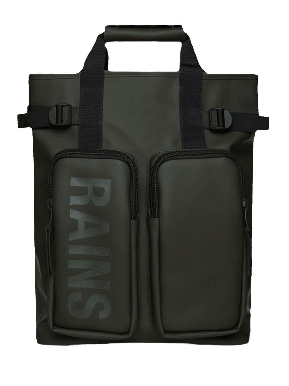 Rains zaino  Texel Tote Backpack TEXELTOTE BACKPACK GREEN Rains 