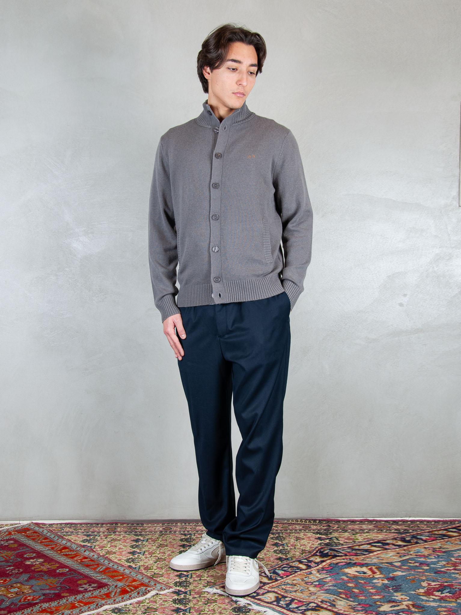 Sun68 Maglia Giubbotto Bottoni K45111 47 Sun68 