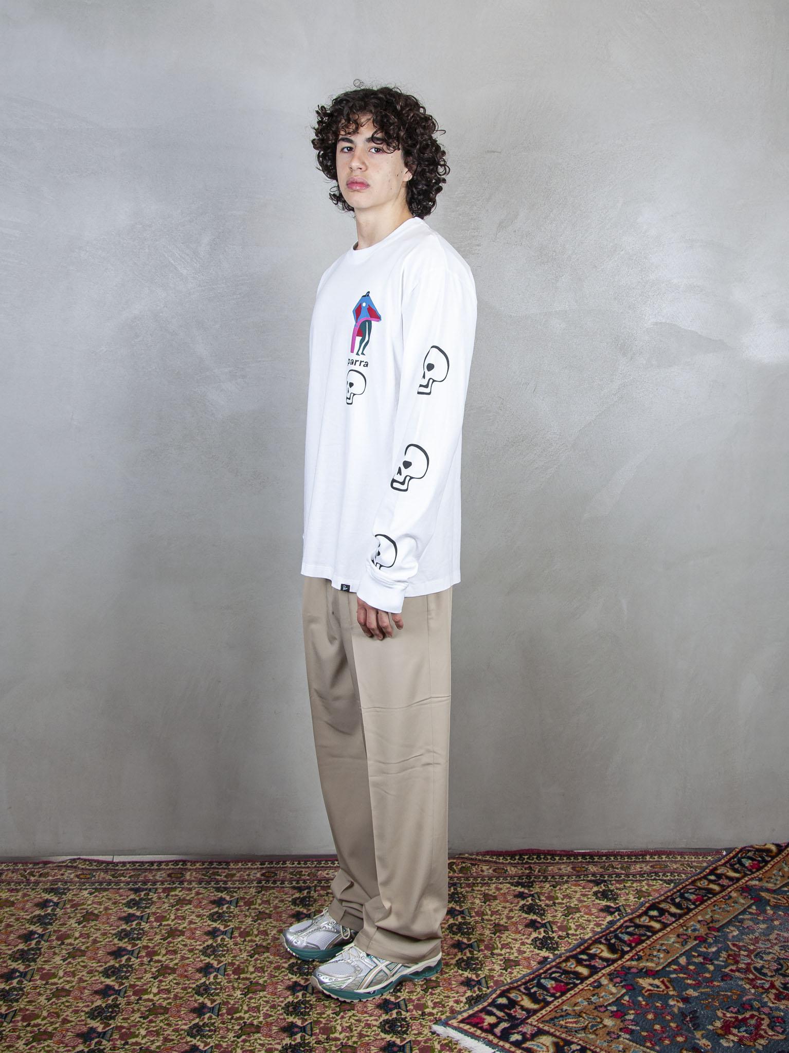 Lowering The Bar LS T-Shirt 53120 WHITE Parra 