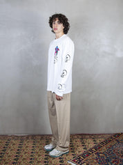 Lowering The Bar LS T-Shirt 53120 WHITE Parra 