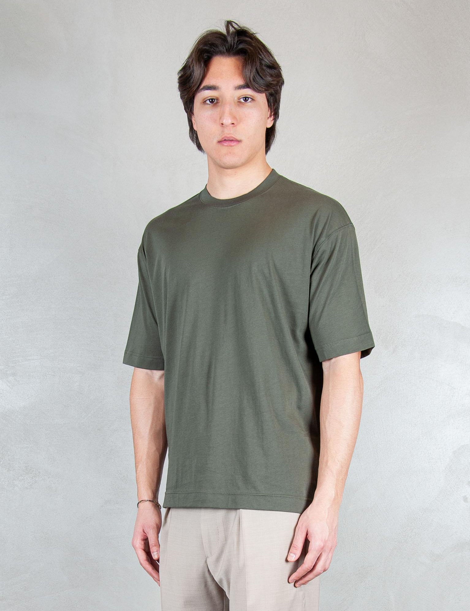 >Basic Cotone Pima DK17106 MILITARE Raphael - Dkt 