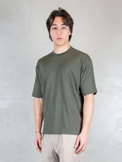Raphael1966 Tshirt <BR/>Basic Cotone Pima DK17106 MILITARE Raphael - Dkt 