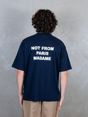 Le T-Shirt Slogan TS203-CO002 NY Drôle De Monsieur 