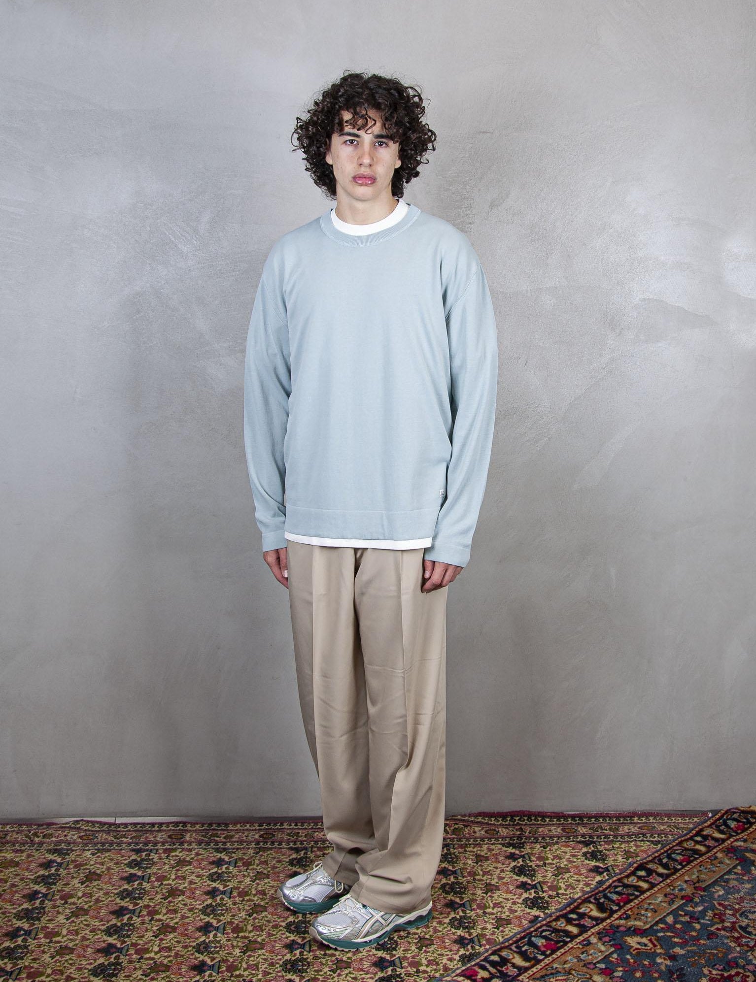 Crewneck Cotton Crepe KN089A-6323O 800 C.P. company 
