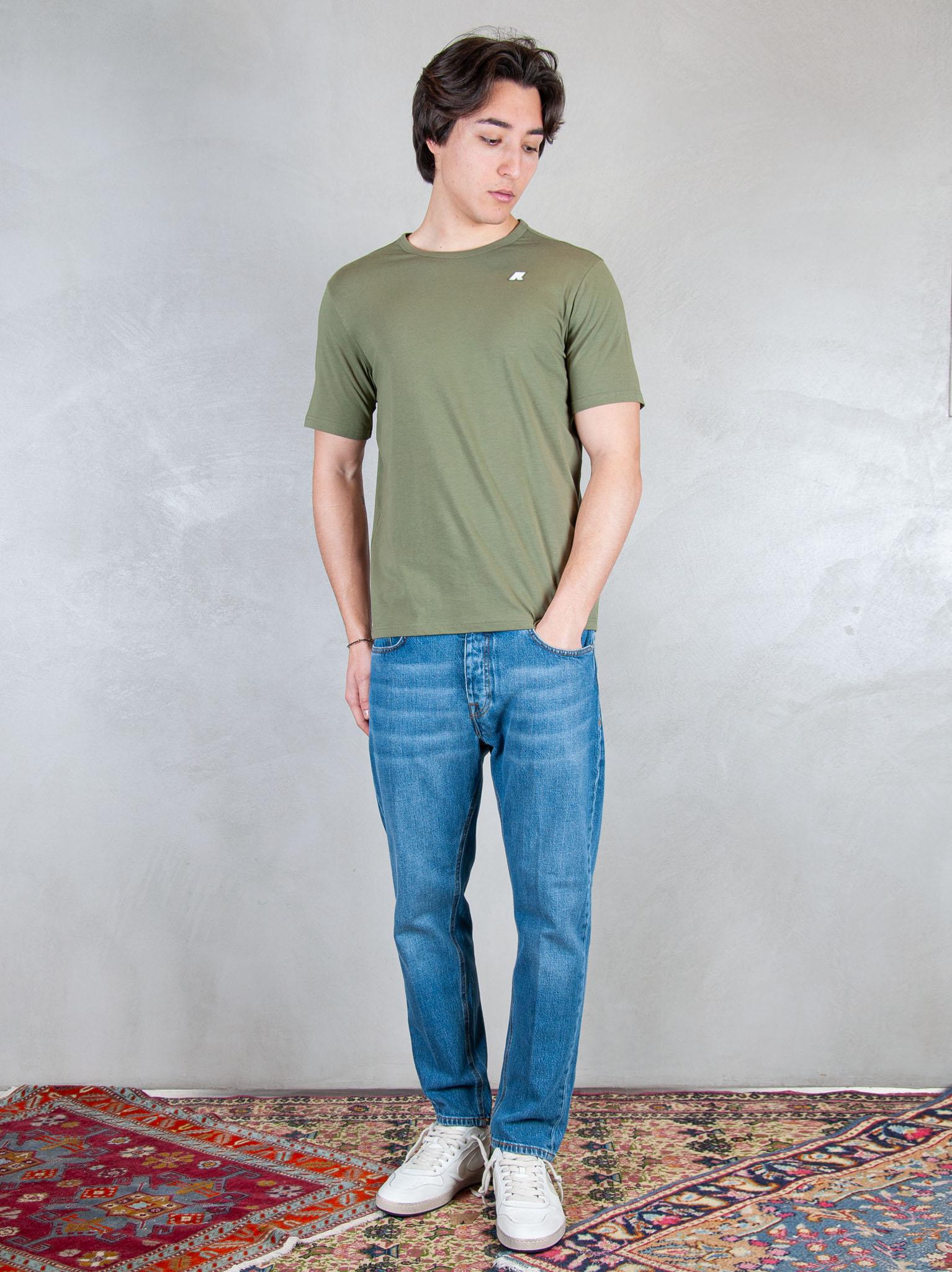 K-Way Tshirt Adame light stretch jersey K71349W V15 K-Way 