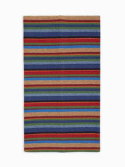 Gallo <BR/>Sciarpa unisex pile blu righe multicolor AP514452 32648 Gallo 