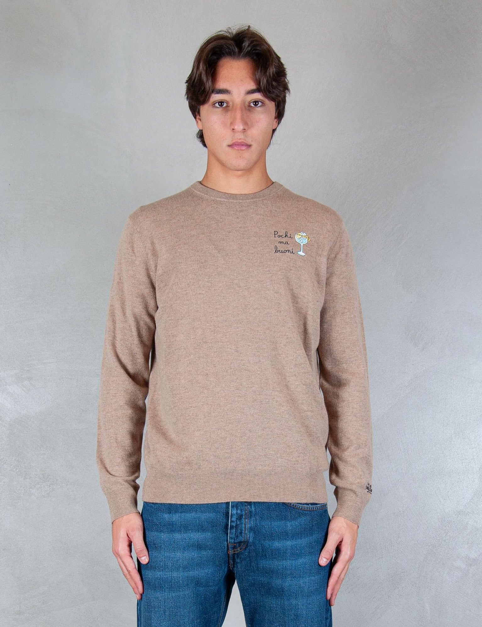 >Heron embroyed wool HER0024 03477I MC2 St Barth 