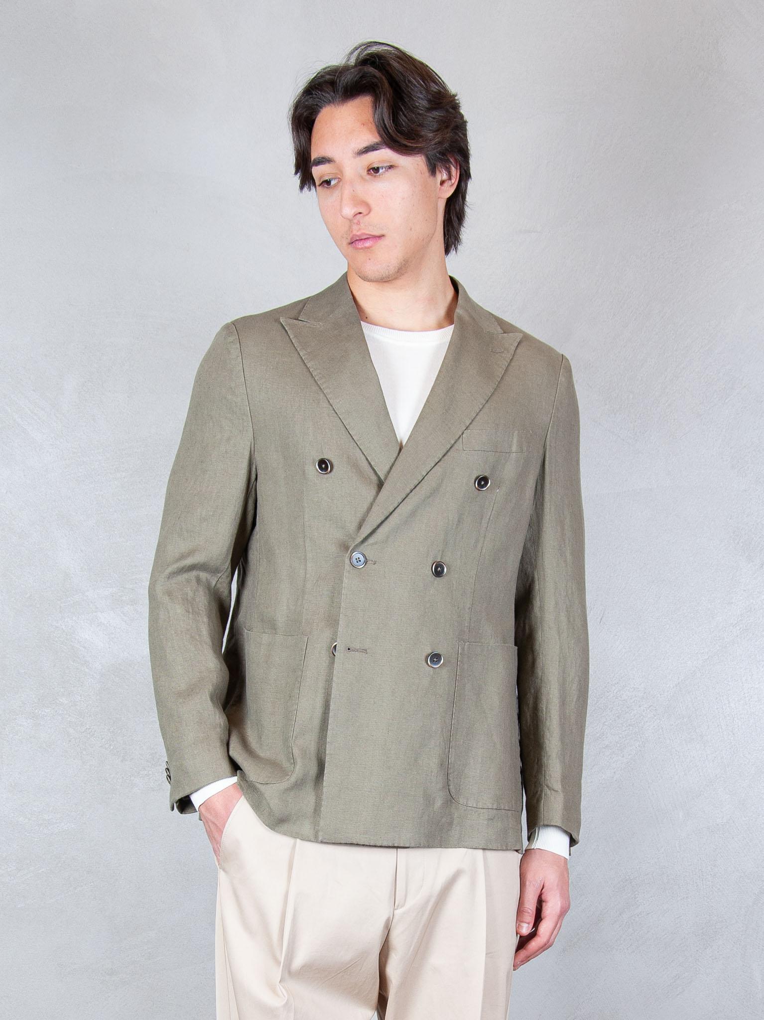 Seinse Giacca Doppiopetto Rever Lancia GAE1131 MILITARE Seinse 