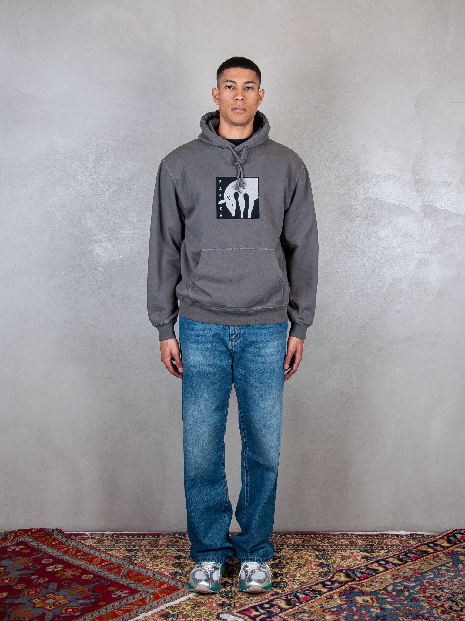 Get on the donkey hooded 53330 WASHED GREY Parra 