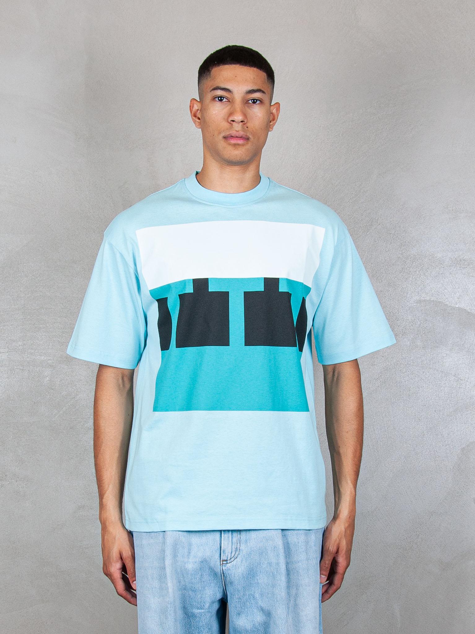TTT T-Shirt Block Logo 13TS008 BLUE TTT 