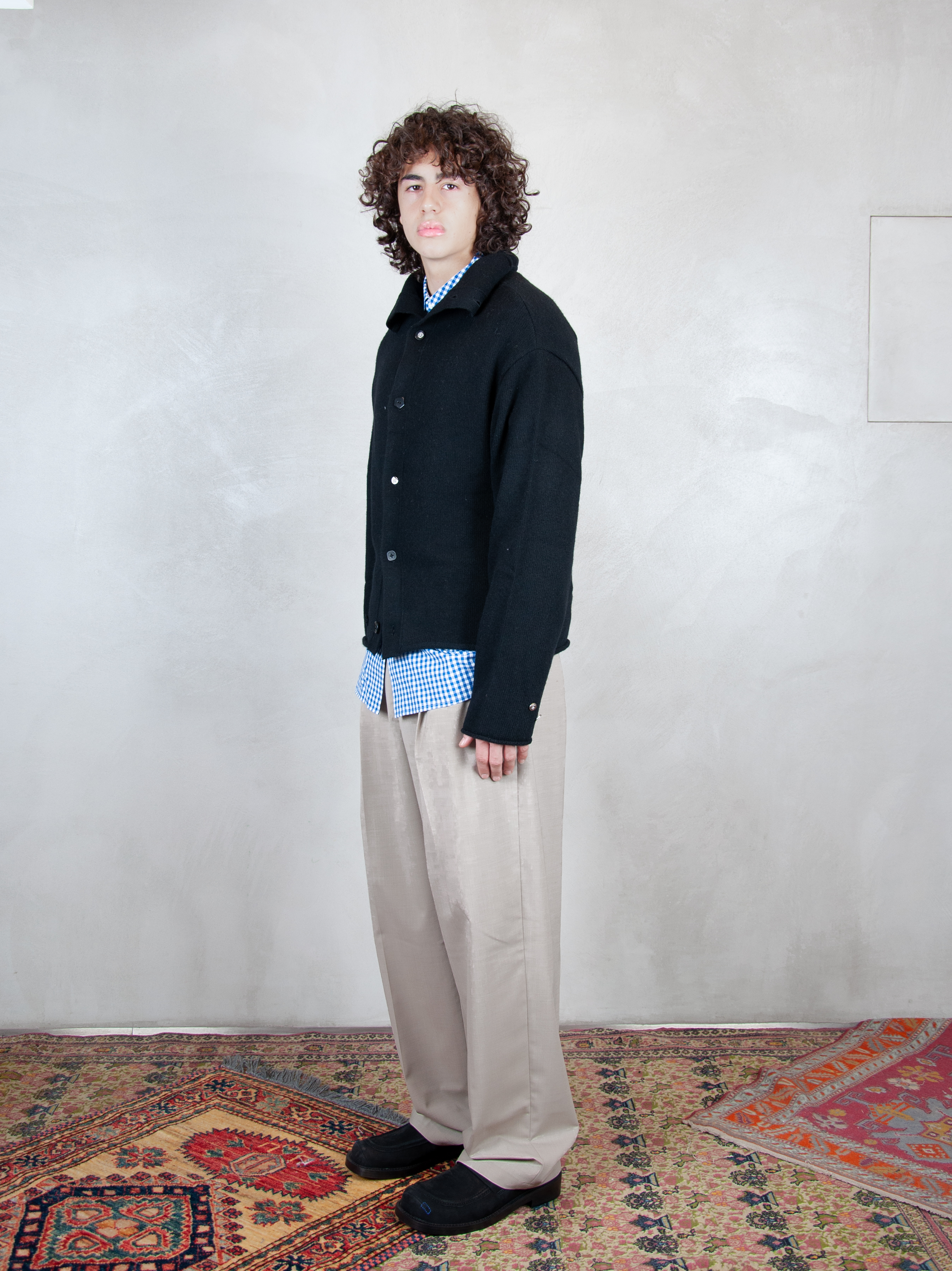 Turtleneck Cardigan
