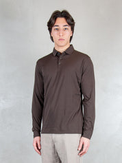 Raphael1966 Polo <BR/>Cotone Pimal DK17101 MORO Raphael - Dkt 