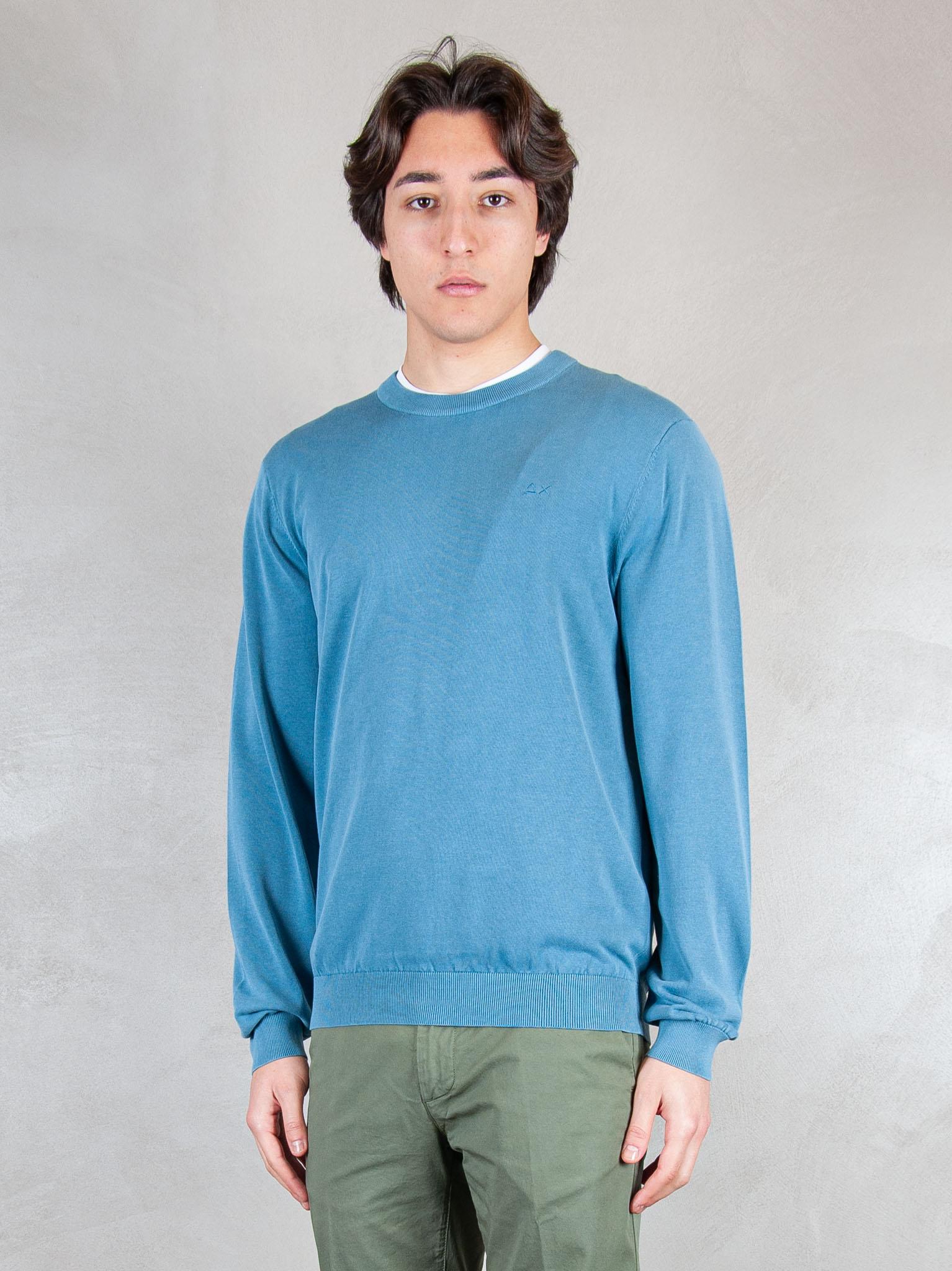 Sun68 Maglia Girocollo Stone Washed K36126 56 Sun68 
