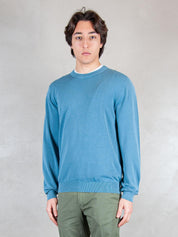 Sun68 Maglia <BR/>Girocollo Stone Washed K36126 56 Sun68 