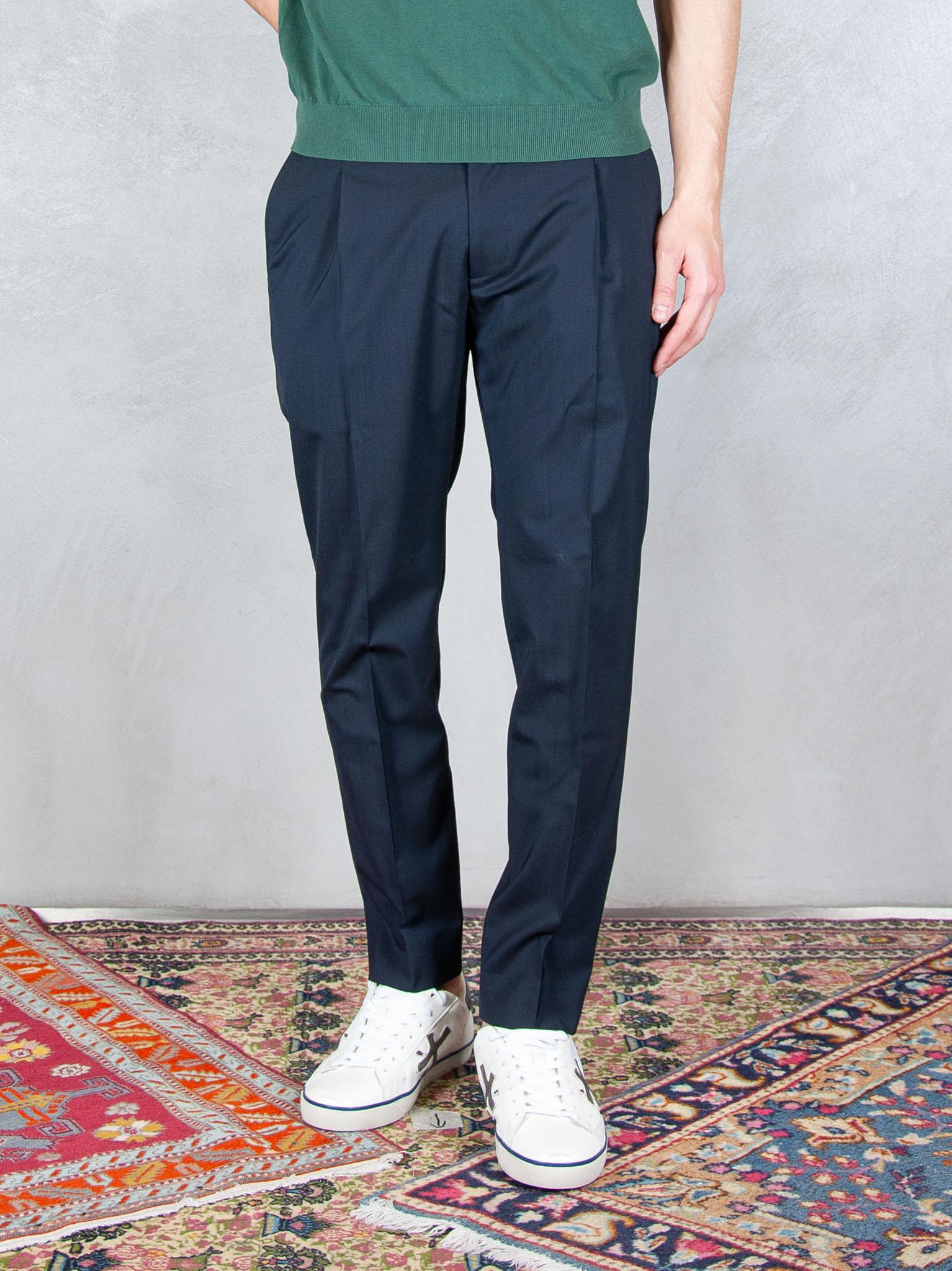 Beable pantaloni Riccardo RICCARDO MT-BLU NAVY Beable 