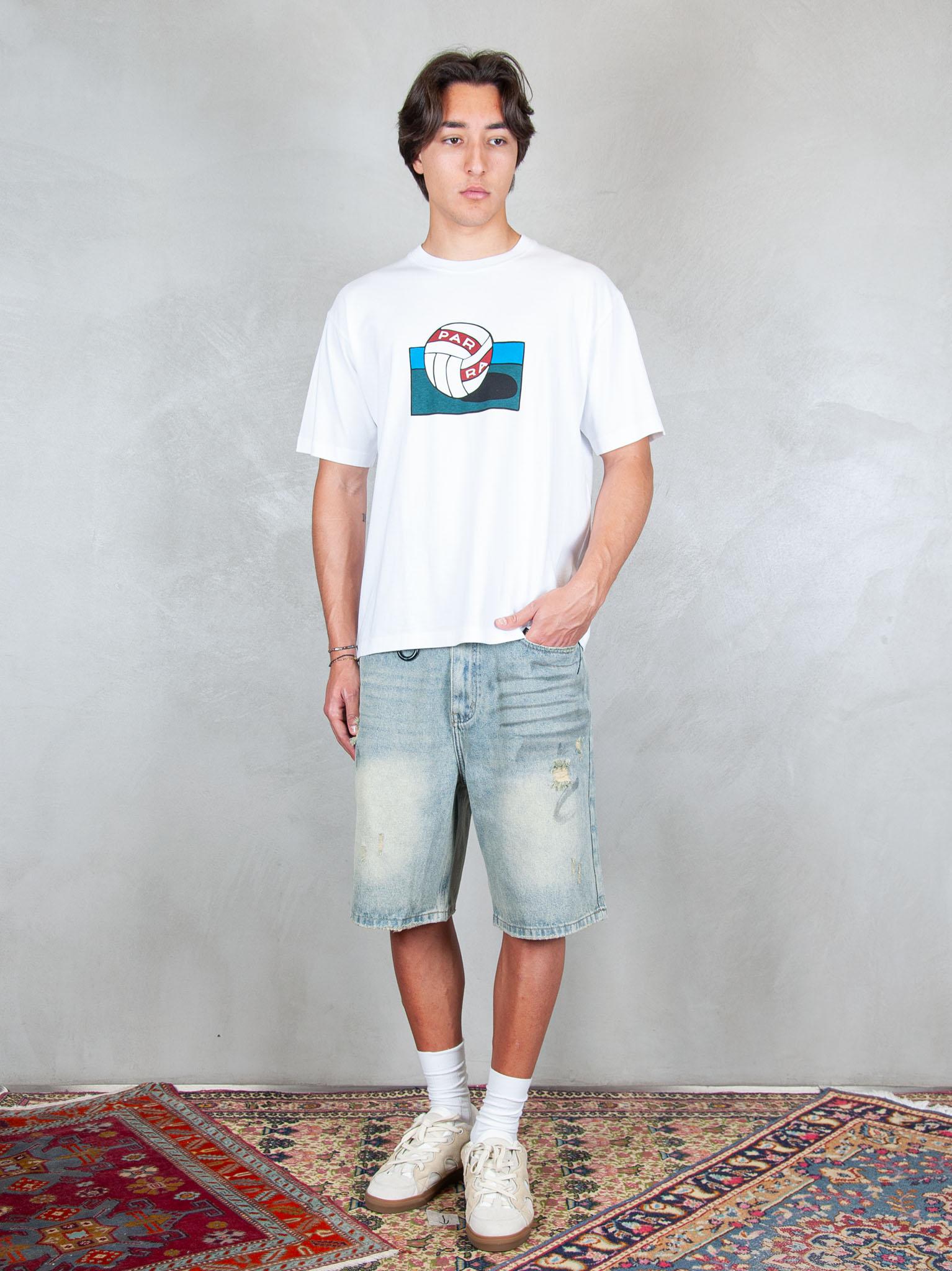 Parra T-shirt Special books 55360 WHITE Parra 