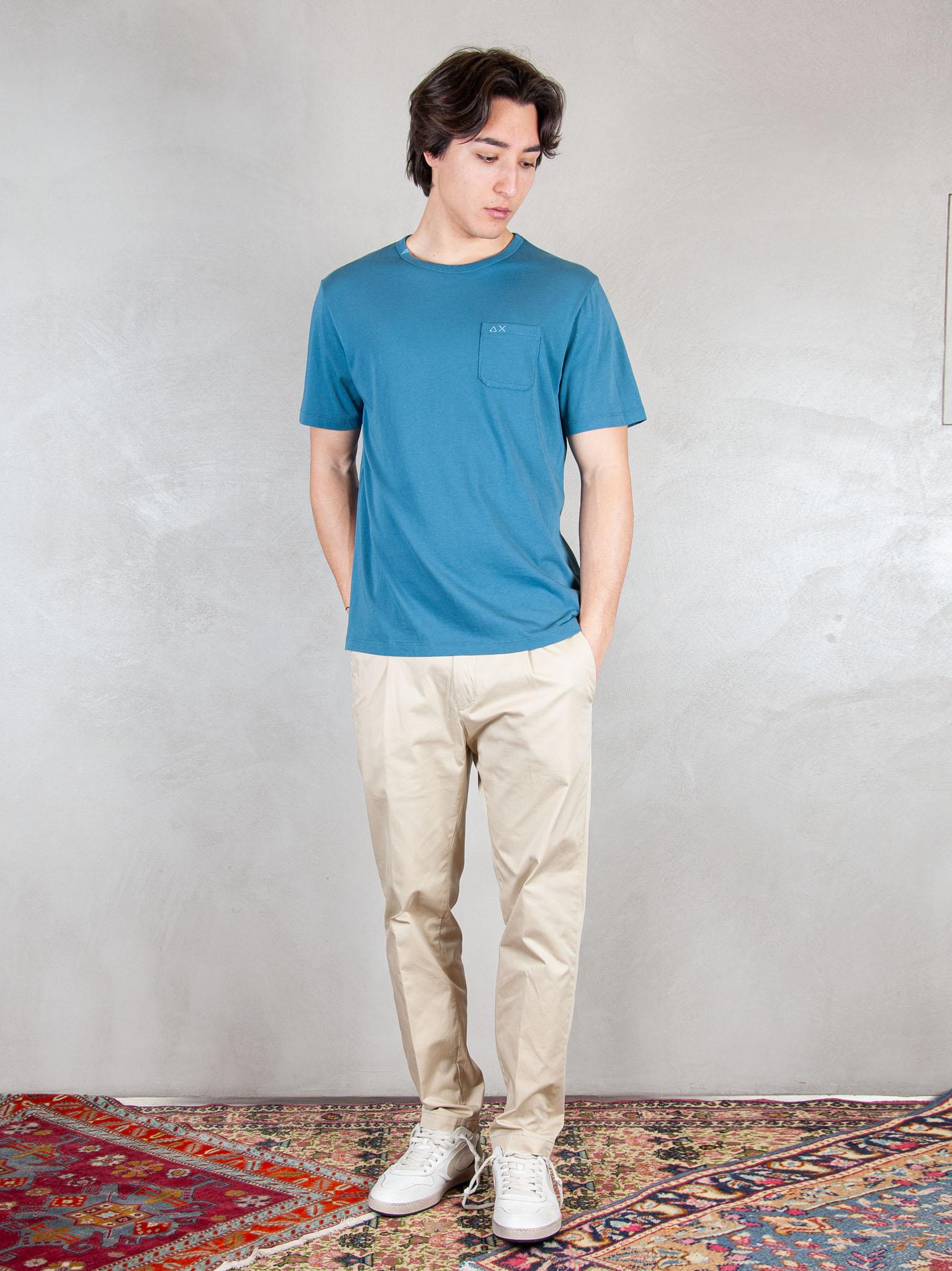 Sun68 T-shirt Taschino T36101 80 Sun68 