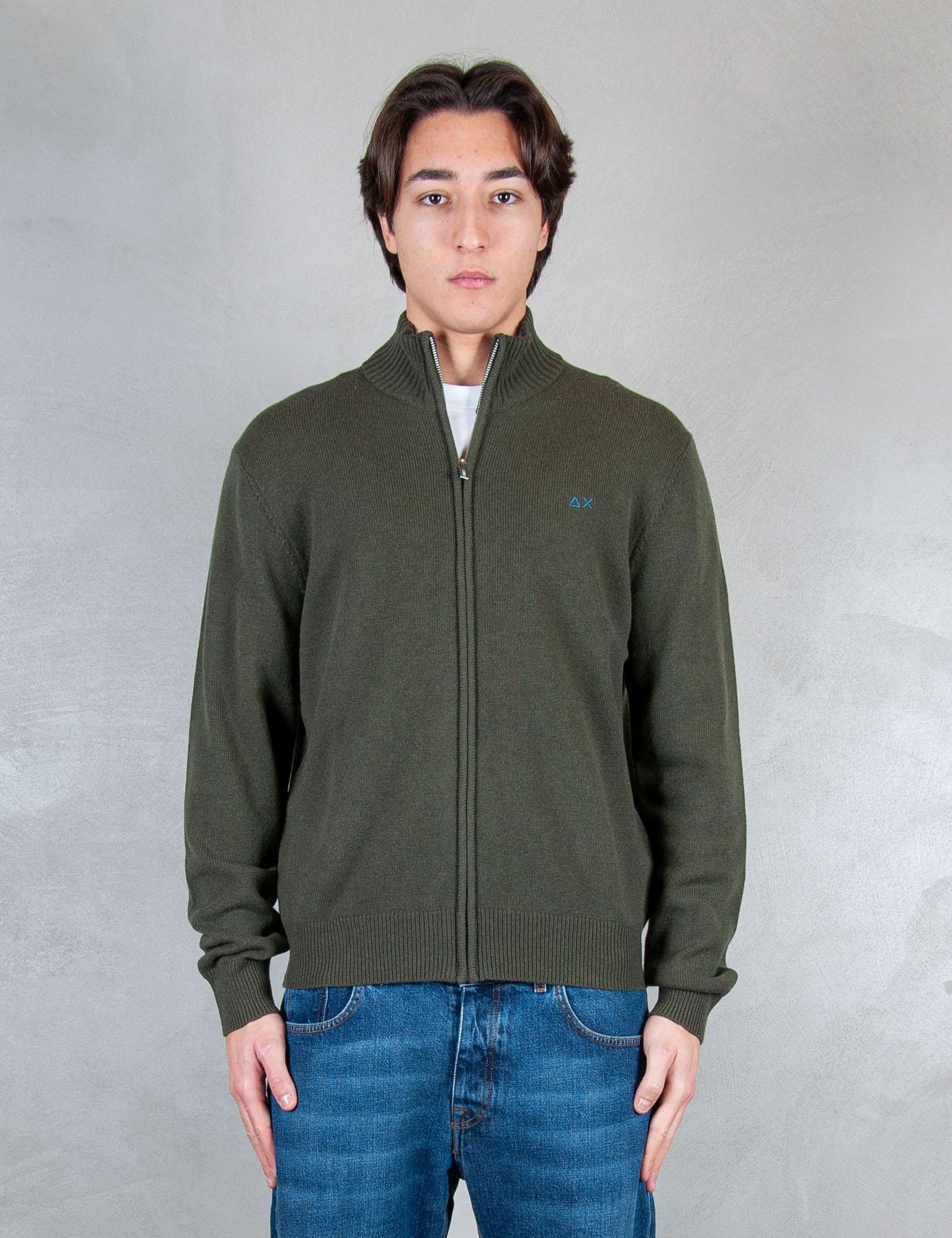 Sun68 Maglia Giubbotto Zip K45114 74 Sun68 