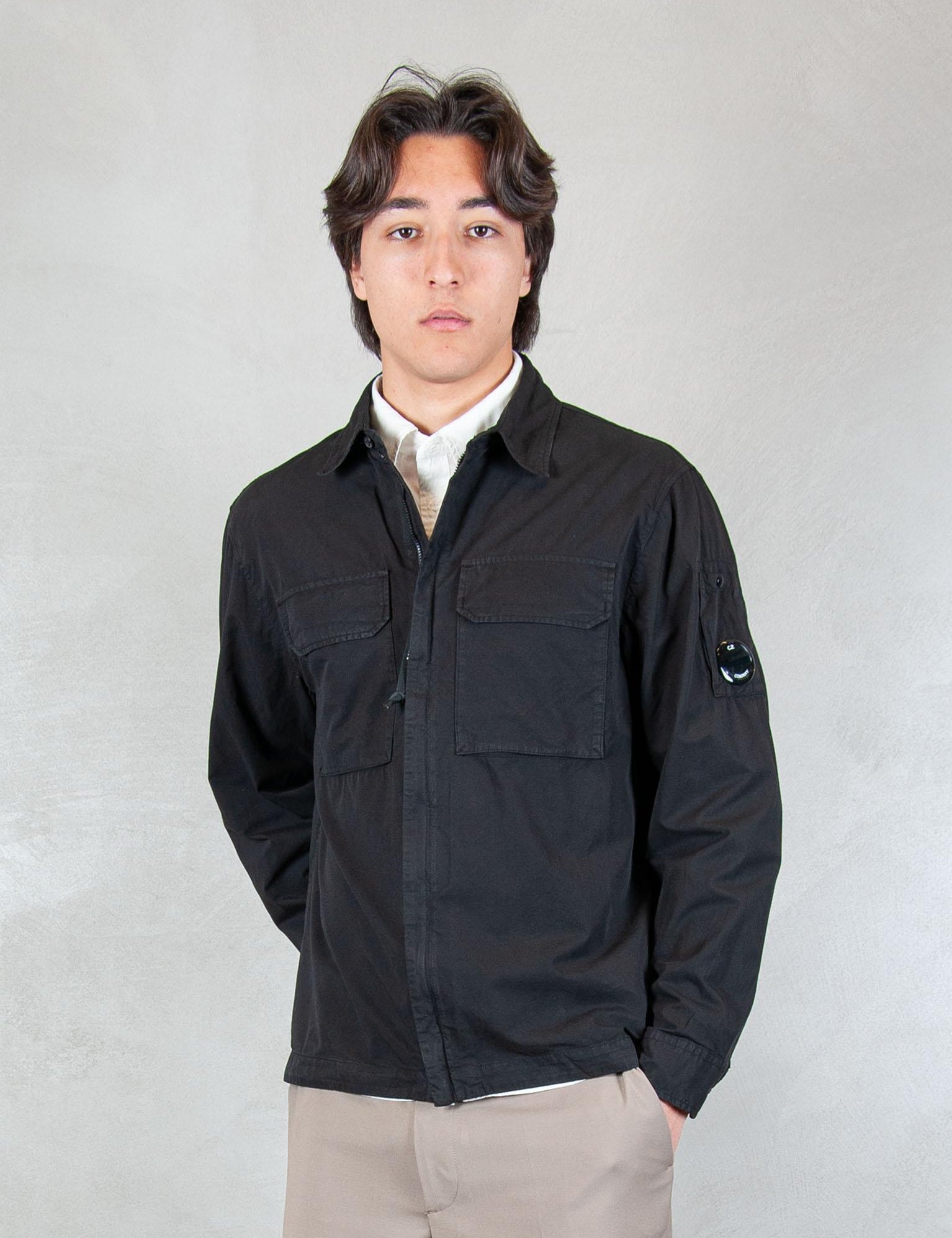 >Overshirt OS156A-110143G 999 C.P. company 