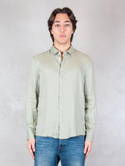 Seinse Camicia <BR/>Lino CE1081 SALVIA Seinse 