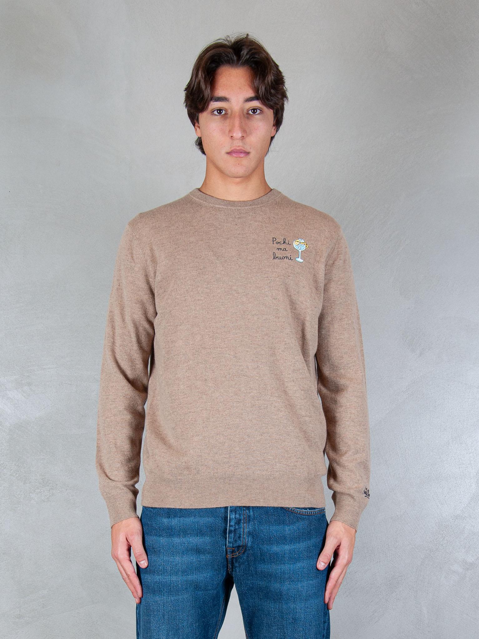 MC2 Saint Barth maglia Heron embroyed wool HER0024 03477I MC2 St Barth 