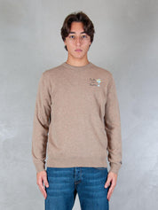 MC2 Saint Barth maglia <BR/>Heron embroyed wool HER0024 03477I MC2 St Barth 