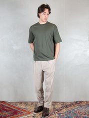 Raphael1966 Tshirt <BR/>Basic Cotone Pima DK17106 MILITARE Raphael - Dkt 