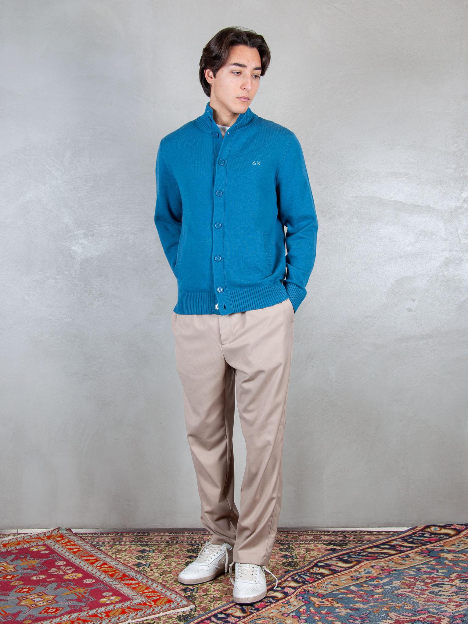 Sun68 Maglia Giubbotto Bottoni K45111 80 Sun68 