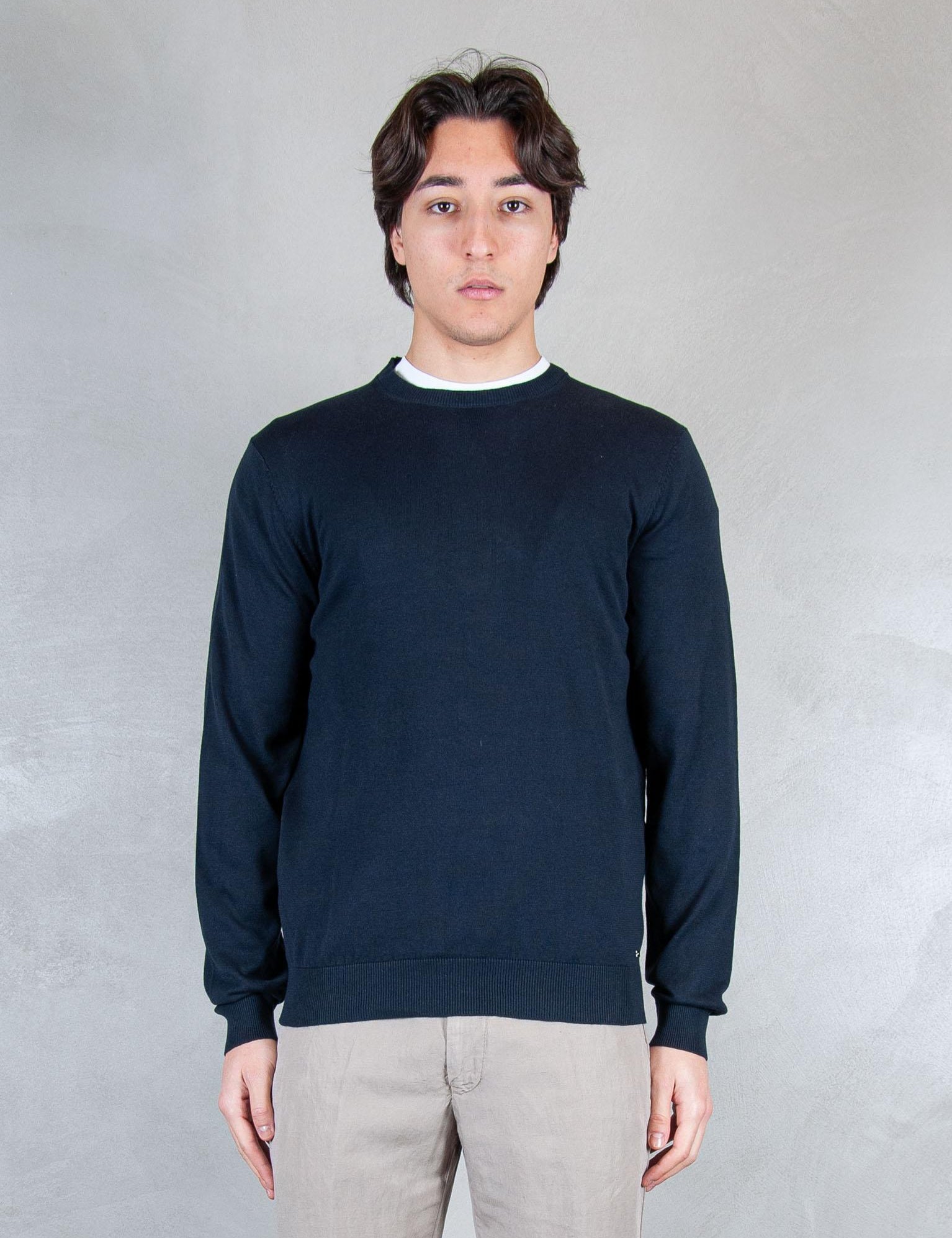 >Girocollo MK10001 BLU MarkUp 