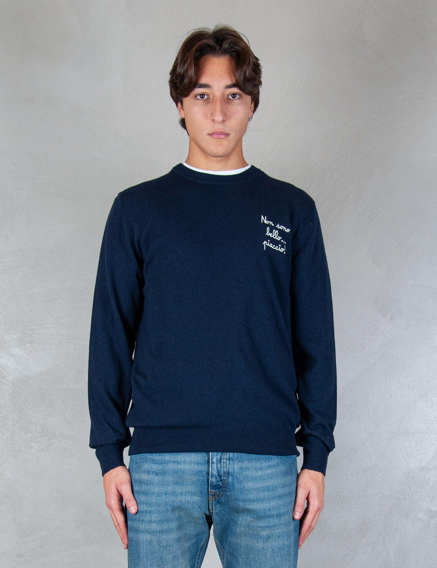 >Heron embroyed wool HER0024 02828I MC2 St Barth 