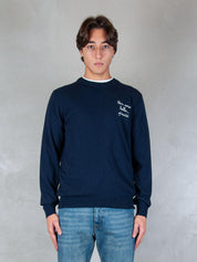 MC2 Saint Barth maglia <BR/>Heron embroyed wool HER0024 02828I MC2 St Barth 
