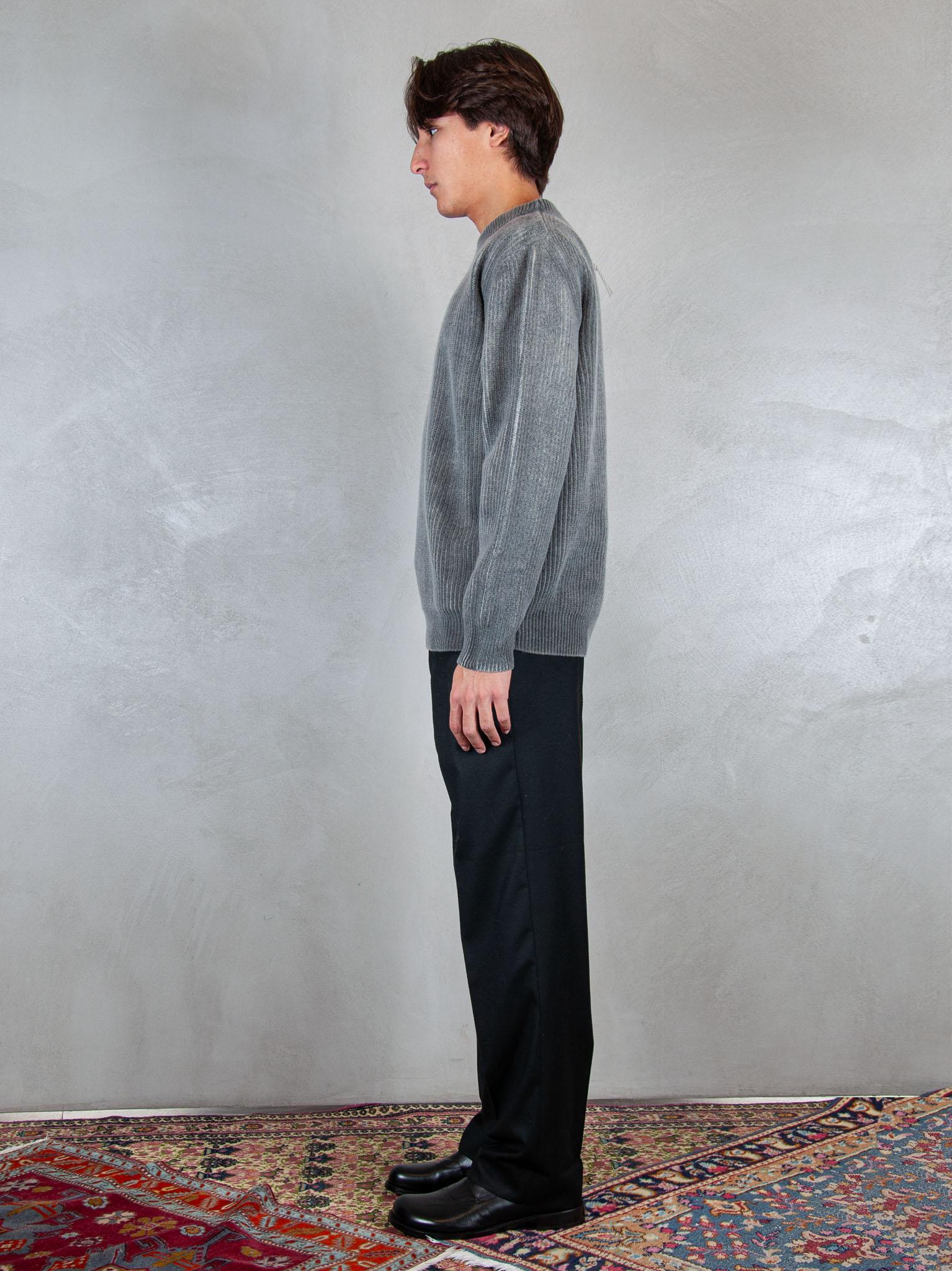 Atomofactory Maglia girocollo nuvola FU22 03 Atomo Factory 